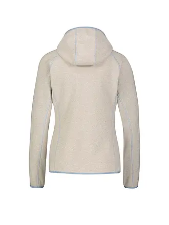 MERU | Veste polaire à capuche Horta pour femmes | beige